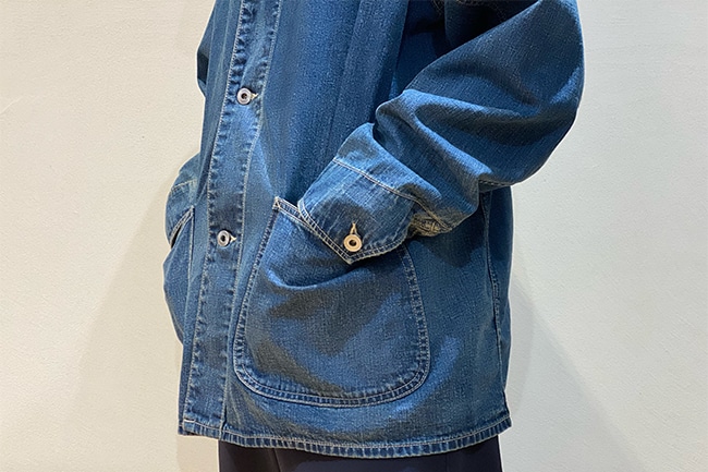 A.PRESSE/アプレッセ】Denim Coverall Jacket